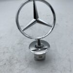 Front Hood Star Emblem Ornament for Mercedes Benz W221 W204 W212 W222 S-Class C-Class E-Class 2218800086 A2218800086