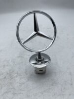 Front Hood Star Emblem Ornament for Mercedes Benz W221 W204 W212 W222 S-Class C-Class E-Class 2218800086 A2218800086